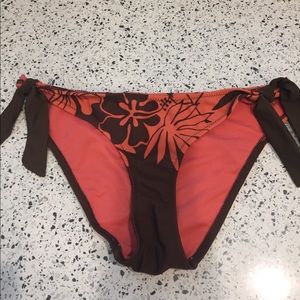 Aeropostal bikini bottom with floral design